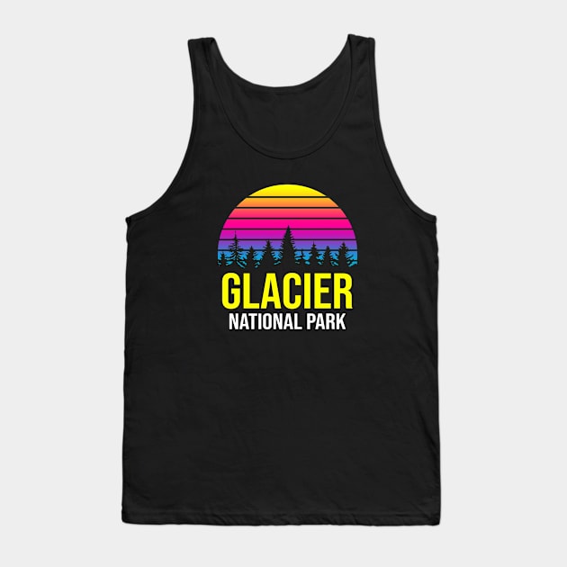 Glacier National Park Tank Top by BDAZ